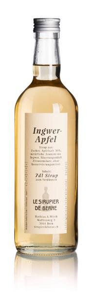 Ingwer-Apfel Sirup