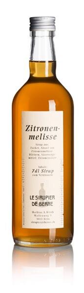 Zitronenmelisse Sirup