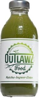 Outlawz Food Matcha-Ingwer Eistee