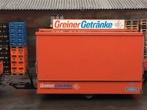 Greiner Getränke Pub (Verkaufswagen) (BE 498 838)