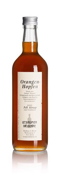 Orangen-Hopfen Sirup