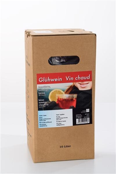 Glöggli Glühwein rot Bag in Box  10Lt