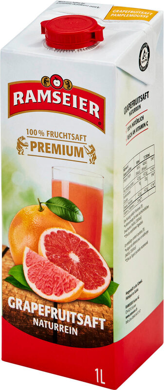 Ramseier Premium 100% PINK Grapefruit TBS