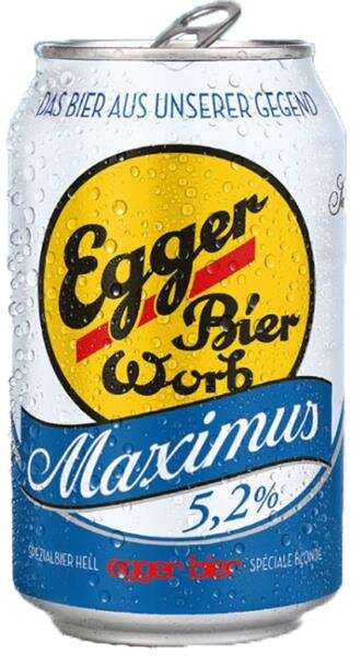 Egger Maximus 4x6er-Dosen
Finest Blond / Alc. 5,2 % Vol.