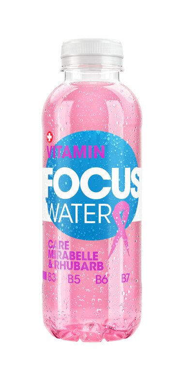 Focuswater CARE Mirabelle & Rhabarber