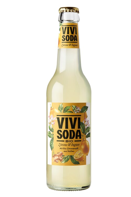 Vivi Soda Zitrone & Ingwerer BIO