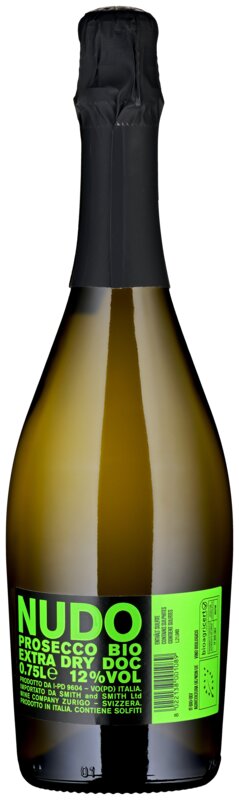 Prosecco Nudo Verde Extra Dry Bio DOC