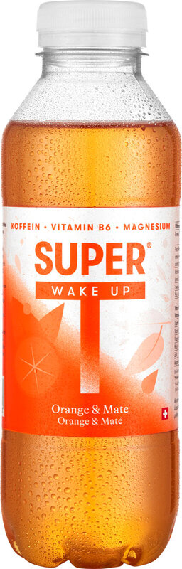 SUPER T Wake Up PET 4x6er MP
Orange & Mate