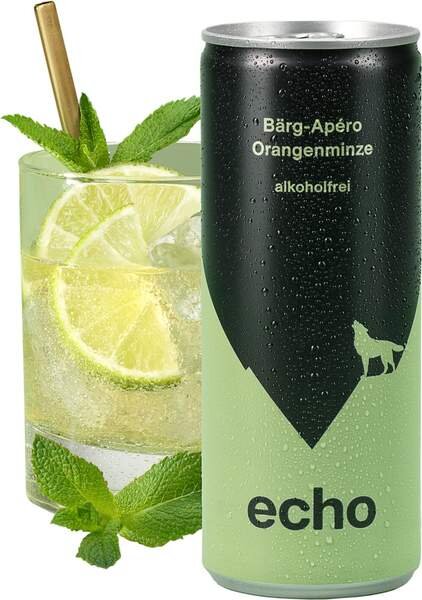 Echo Bärg- Apéro Orangenminze alkoholfrei 