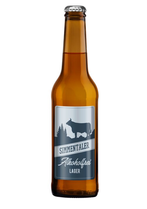 Simmentaler Lager Bier alkoholfrei