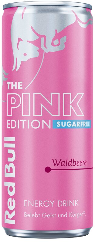 Red Bull The Pink Edition Sugarfree Waldbeere