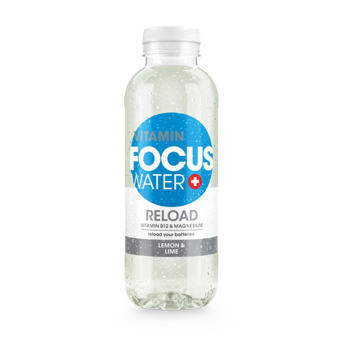 Focuswater Reload Lemon & Lime  Vitamin B12 & Magnesium